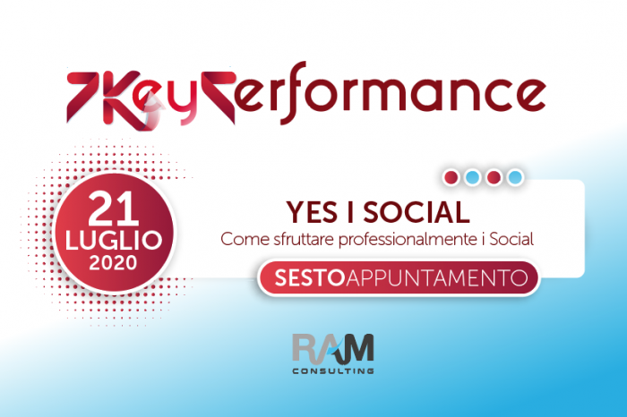 YES I SOCIAL: come sfruttare professionalmente i Social. Il 6° appuntamento della 7KP