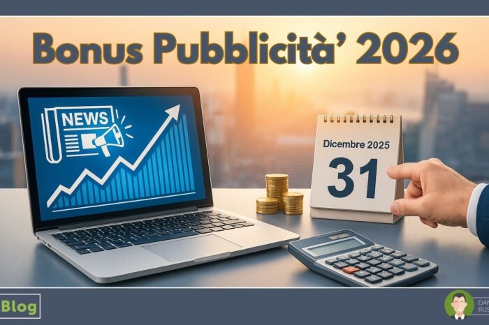 Bonus Pubblicità 2026: Perché devi agire entro il 31 Dicembre